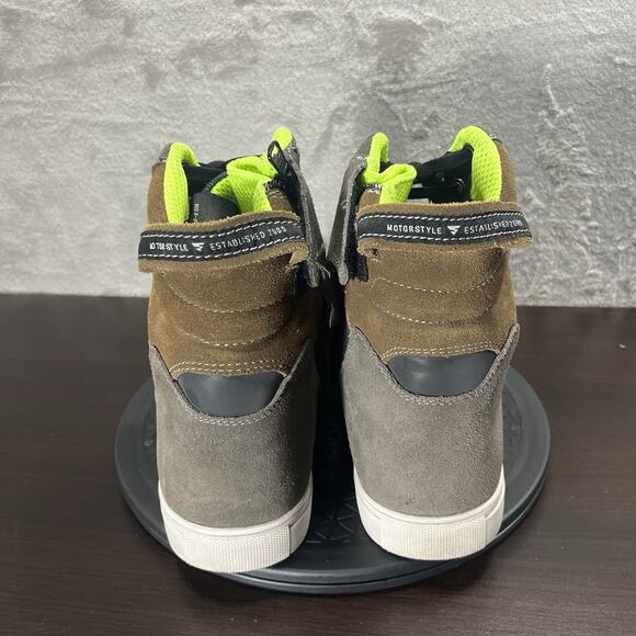 Shima Rebel Vented Men’s Size 12 Eur 46 Mid Boots Lace Up Shoes Brown - Picture 4 of 11